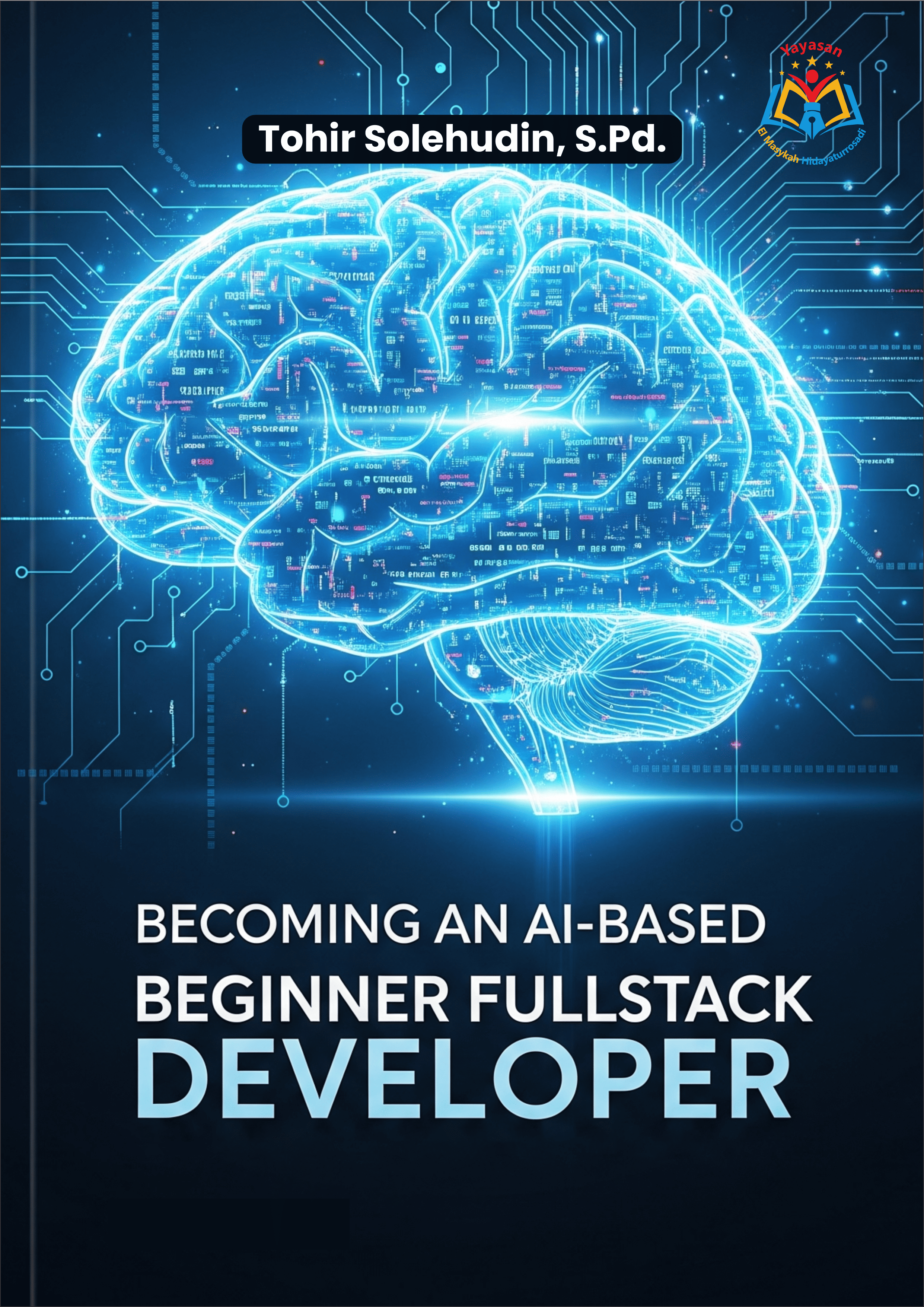 Cover Buku Becoming An AI-Based Beginner Fullstack Developer